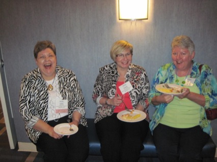 (L-R) Attendees Kathy Herring, Sandra Stotesbury and Terry James (all NC)